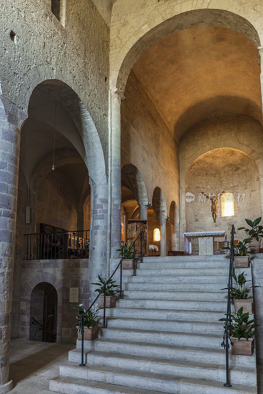 圣费利斯修道院，建于12世纪早期的一个偏僻的地方(Giano dell’Umbria，翁布里亚，意大利)